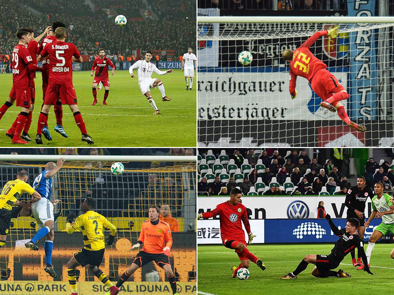 So Fallen Die Tore In Der Bundesliga Bundesliga Bildergalerie Kicker