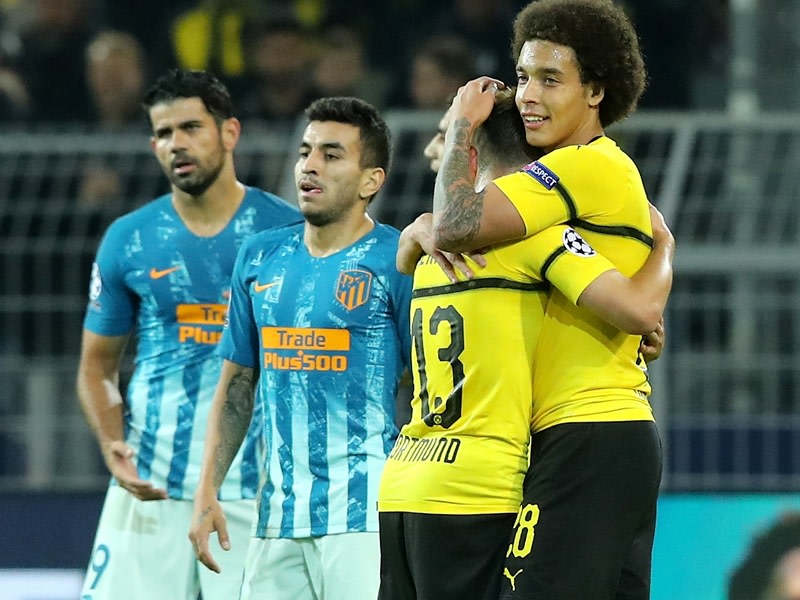 Liveticker Borussia Dortmund Atletico Madrid 4 0 Vorrunde 3 Spieltag Champions League 2018 19 Kicker