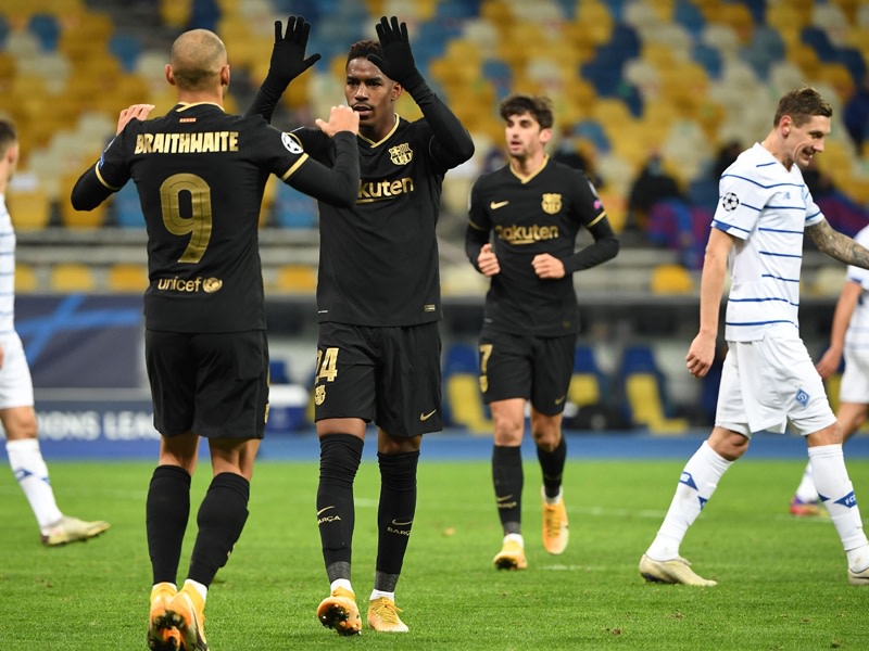 Liveticker Dynamo Kiew Fc Barcelona 0 4 Vorrunde 4 Spieltag Champions League 2020 21 Kicker