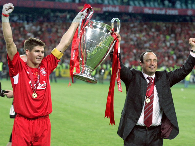 Gerrard und Benitez