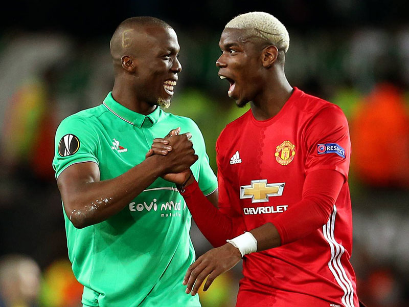 Florentin (li.) und Paul Pogba