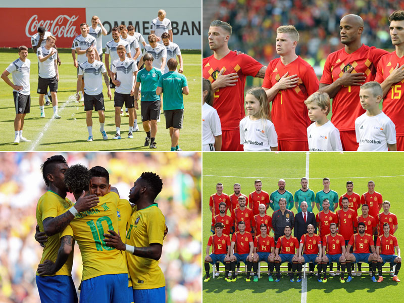 Krieger, Adler und Farben: Spitznamen der WM-Teams