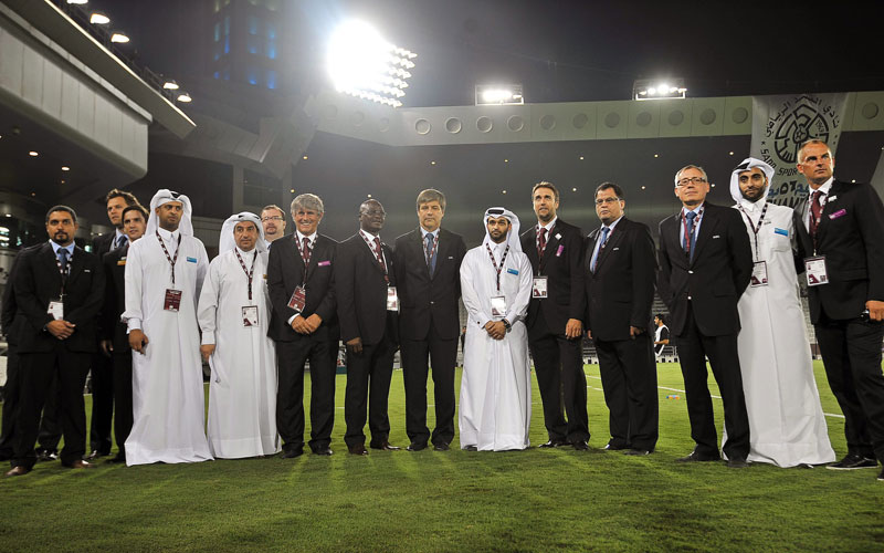 Eine FIFA-Kommission stattete Katar im Rahmen der dann erfolgreiche verlaufenen Bewerbung einen Inspektionsbesuch ab.