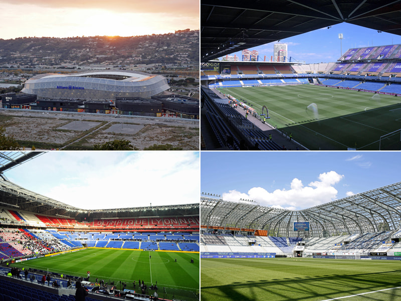 Spielorte in Frankreich: Diese neun Stadien bekommen WM-Fu&#223;ball zu sehen.