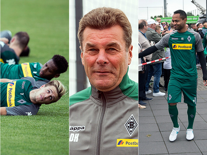 Bilder zum Trainingsstart von Borussia M&#246;nchengladbach
