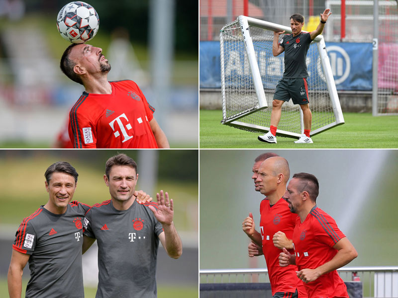 Bayern im Training