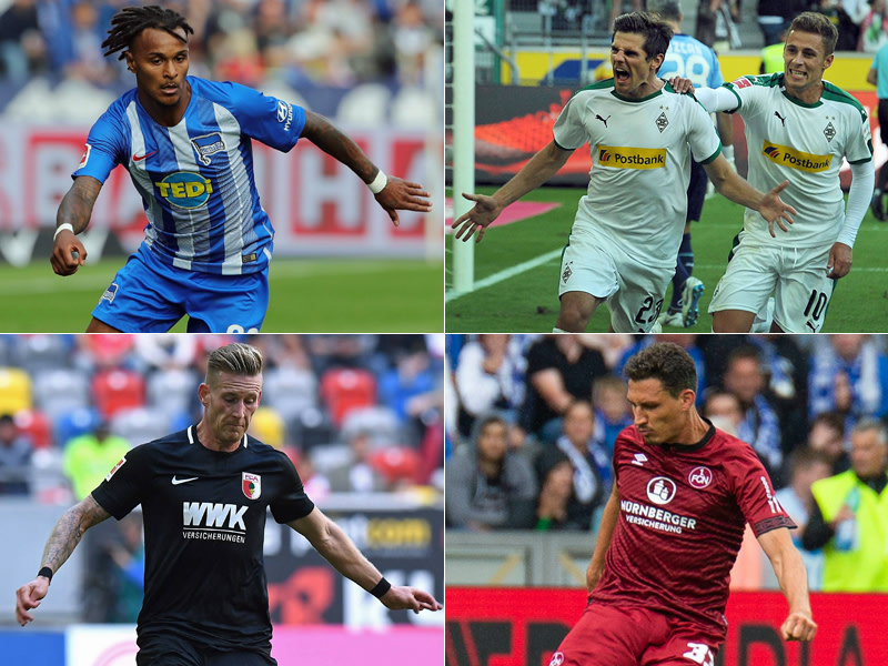 Drei Bundesliga-Spieler sind gleich zweimal vertreten