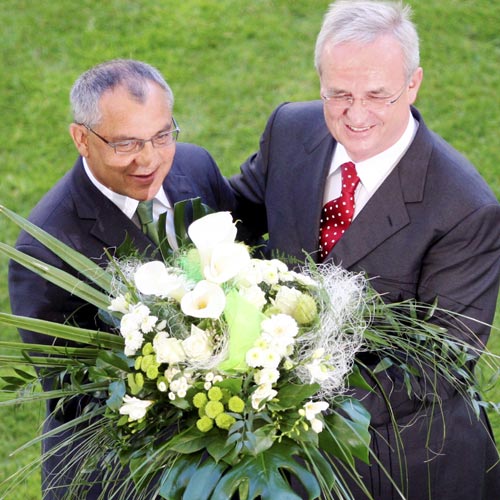 Felix Magath und Martin Winterkorn