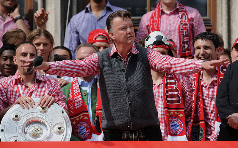 ... mutierte zum &quot;Feierbiest&quot;. Die Bayern-Fans hatten den Fu&#223;balllehrer in ihr Herz geschlossen.