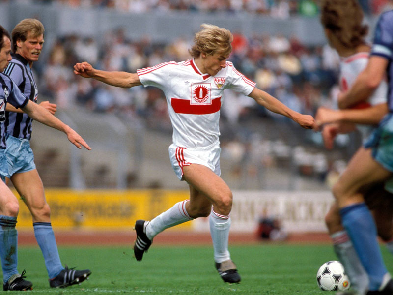 1988: J&#252;rgen Klinsmann (VfB Stuttgart) - 19 Tore