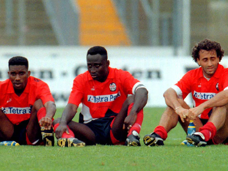 1994: Anthony Yeboah (Eintracht Frankfurt) - 18 Tore