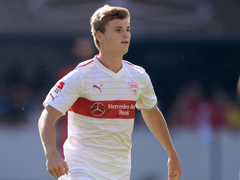 Schwaben-Nachwuchs: Timo Werner bot sich beim VfB &#252;ber die eigenen Junioren-Teams an.