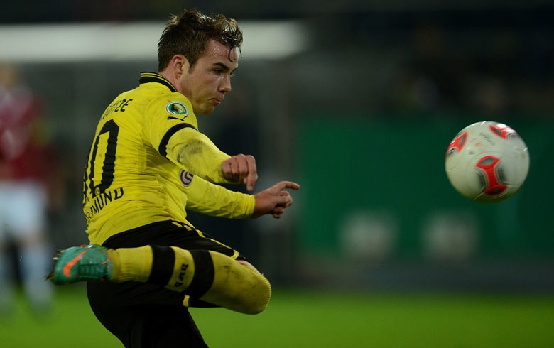 Mario G&#246;tze zieht ab