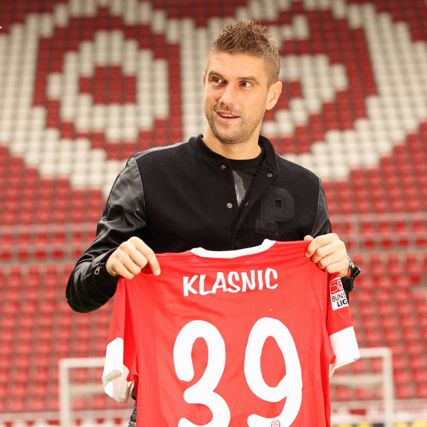 Ivan Klasnic mit seinem Mainz-Trikot