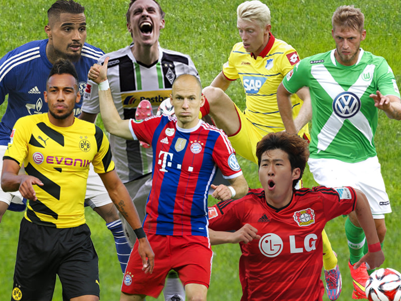 Die Bundesliga-Trikots 2014/15