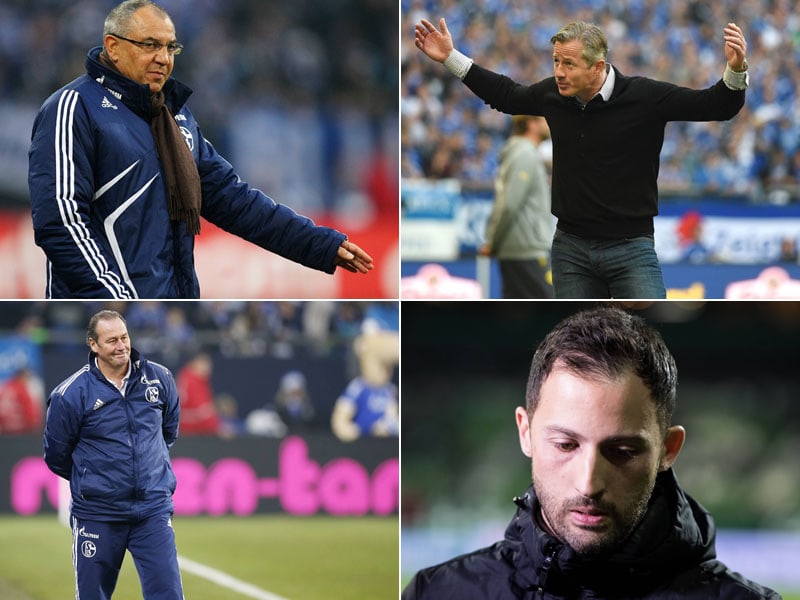 Der Punkteschnitt der Schalke-Trainer