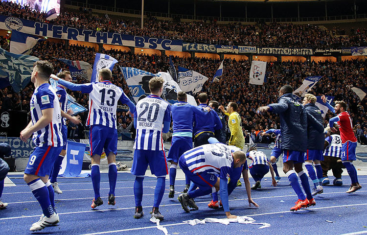 Darmstadt mischte die Liga zwar auf, aber Hertha BSC &#252;berzeugte auf ganzer Linie und 61,1 Prozent stimmten f&#252;r die Berliner. Die Lilien &#252;berzeugten immerhin noch 20,1 und Ingolstadt 10,7 Prozent.