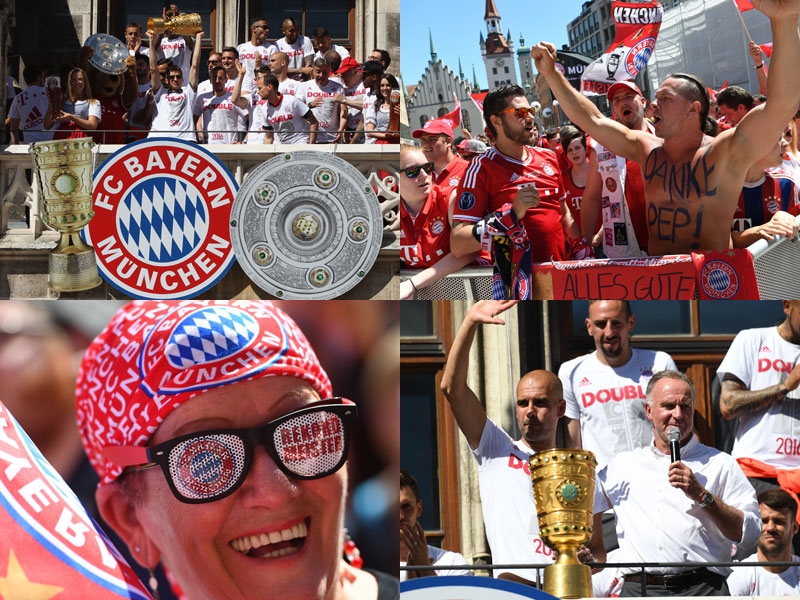 Bayern feiert seinen 18. Pokalsieg