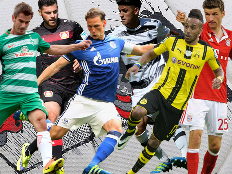 Die Bundesliga-Trikots 2016/17