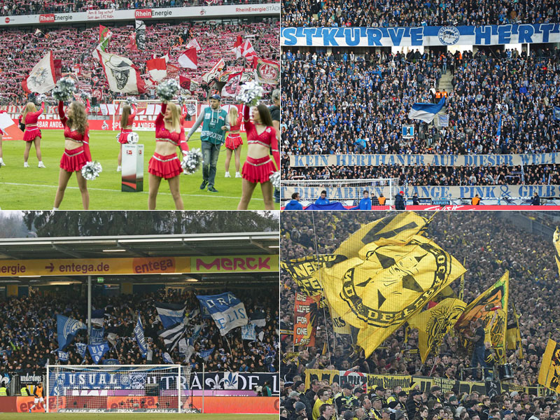 Bei Eintracht Frankfurt gibt es &#220;berlegungen, das Fassungsverm&#246;gen auf den Stehr&#228;ngen fast zu verdoppeln. Damit wollen die Hessen eine &#228;hnliche Stimmung erzeugen, wie sie die ber&#252;hmte Dortmunder &quot;S&#252;d&quot; hervorbringt. Doch in welchen Bundesliga-Stadien befinden sich aktuell (Stand Sommer 2016) die meisten Stehpl&#228;tze f&#252;r die Fans? kicker online zeigt mit einer Fotostrecke, welchen Anteil die Stehpl&#228;tze in den 18 Bundesliga-Stadien in Relation zum Gesamtverfassungsverm&#246;gen haben.