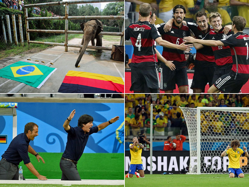 Das WM-Halbfinale in Bildern - DAS Spiel des Jahres 2014...