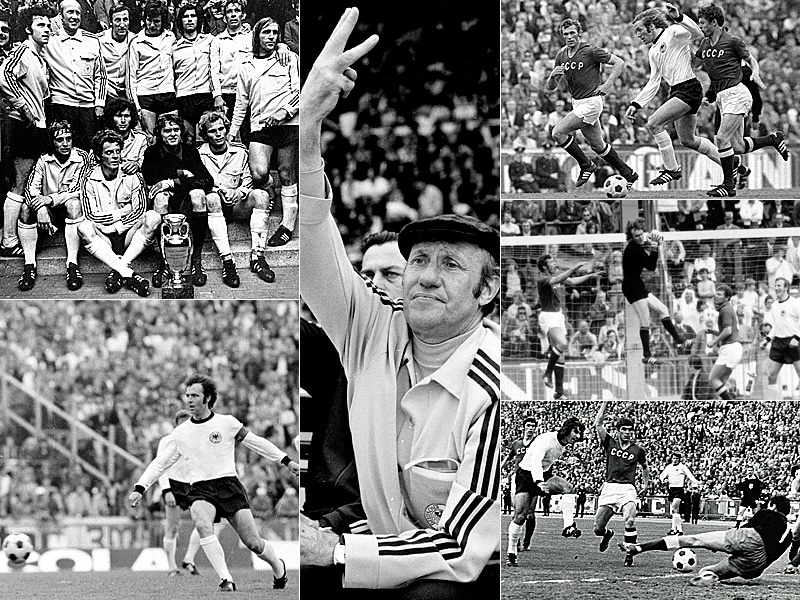 Bis heute gilt die Nationalmannschaft, die 1972 Europameister wurde, als spielst&#228;rkstes deutsches Team aller Zeiten. Mit &#252;berzeugenden Leistungen, unter anderem mit dem ersten Sieg auf der Insel, hatte die DFB-Auswahl den Weg ins Finale geebnet. Wer waren die Spieler der legend&#228;ren &quot;Wembley-Elf&quot;?