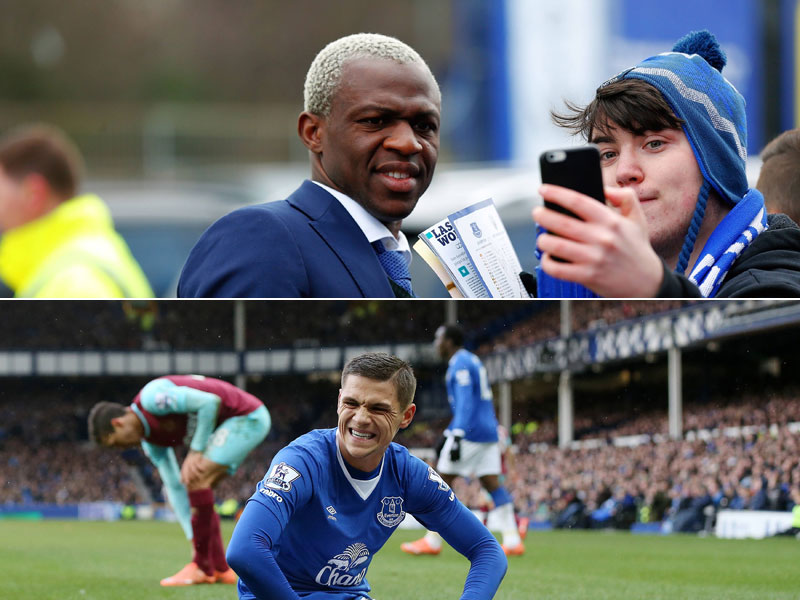 Arouna Kon&#233; und Muhamed Besic