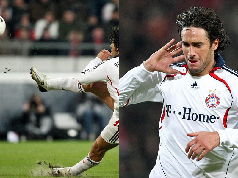 Drehte in Hannover auf: Luca Toni.