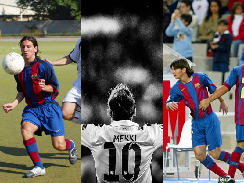 Messis Karriere in Bildern...