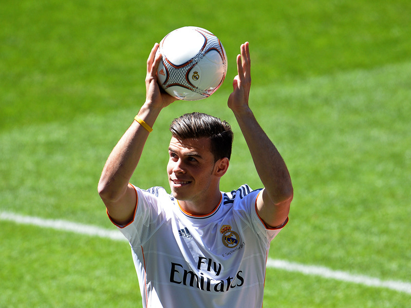 Gareth Bale im neuen Trikot