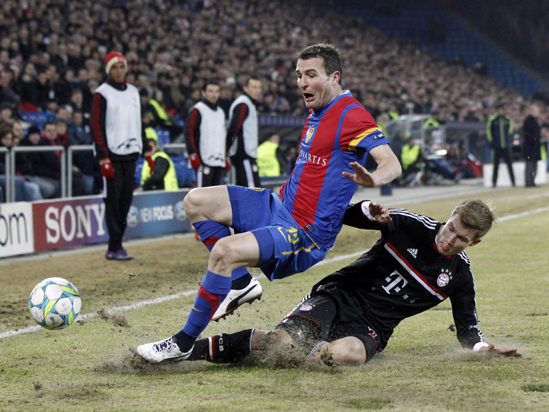 Alexander Frei (li.), Holger Badstuber