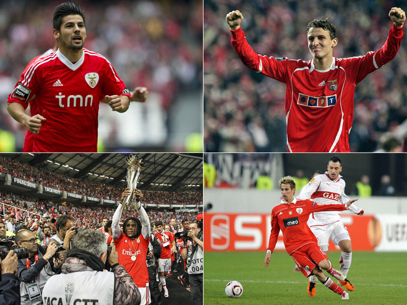 Sie f&#252;llten das Bankkonto von Benfica: Nolito, David Luiz, Renato Sanches und Fabio Coentrao.
