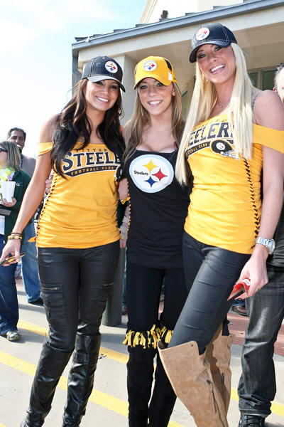 Fans der Pittsburgh Steelers