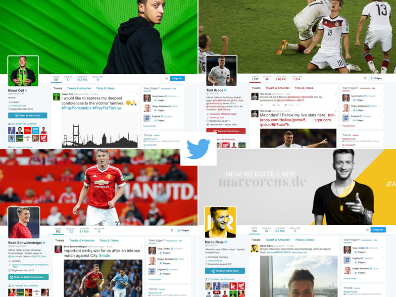 Die Twitter-Stars des deutschen Sports