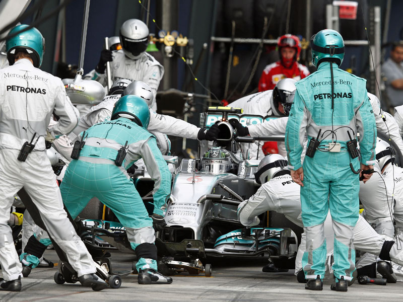Saisonauftakt in Australien. Rosberg triumphiert in Melbourne.