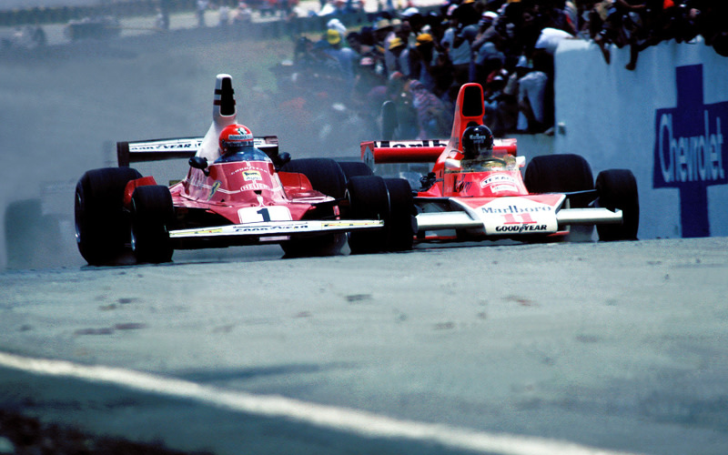 1976: Niki Lauda gegen James Hunt