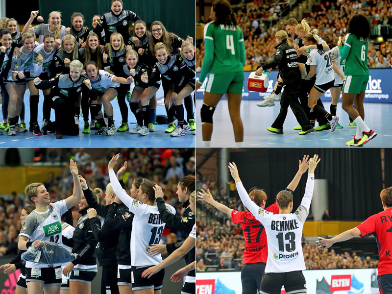 Die deutschen Frauen wollten bei der Heim-WM m&#246;glichst weit kommen - es reichte nur f&#252;r das Achtelfinale.