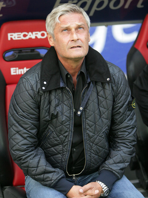 Armin Veh, aktueller Trainer von Eintracht Frankfurt.