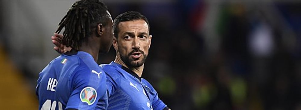 Moise Kean und Fabio Quagliarella