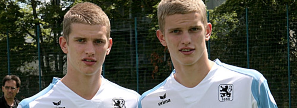 Alte Zeiten: Lars (links) und Sven Bender beim TSV 1860 M&#252;nchen.