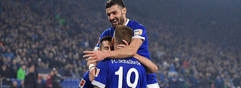 Erleichterung: Schalke gewann das Kellerduell gegen N&#252;rnberg.
