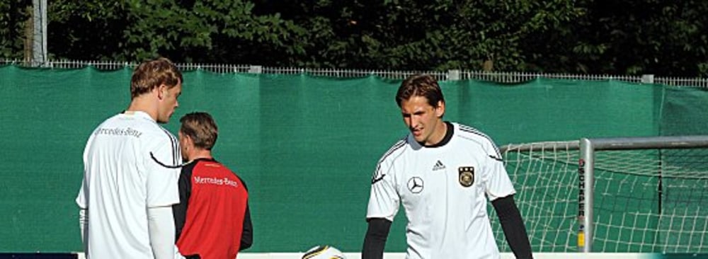 Manuel Neuer und Ren&#233; Adler