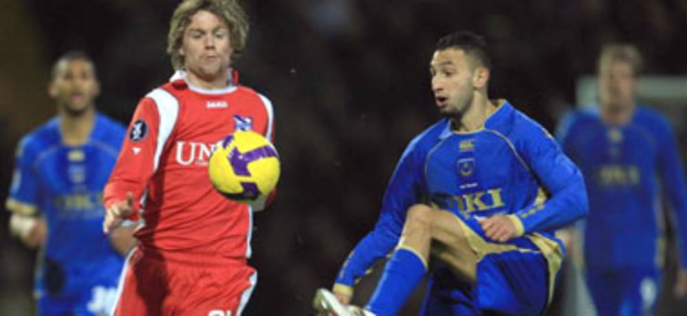 Fu&#223;ball, England: Nadir Belhadj (FC Portsmouth)