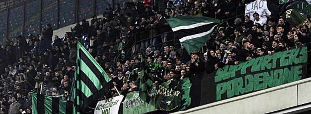 Fans von Pordenone Calcio