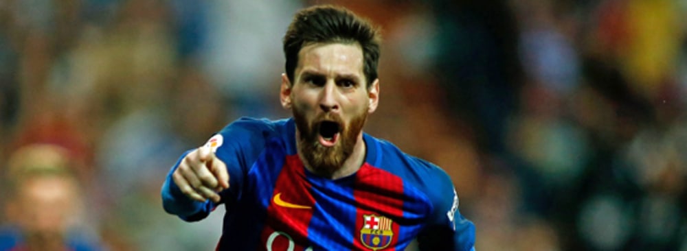 Pure Freude: Lionel Messi erzielte in der dritten Minute der Nachspielzeit den Siegtreffer im Clasico. 