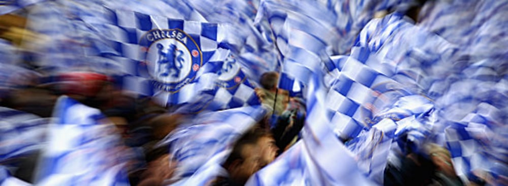 Fans an der Stamford Bridge