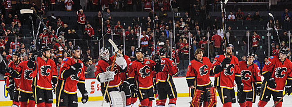 Hausaufgabe erledigt: Die Calgary Flames bezwangen die Colorado Avalanche.