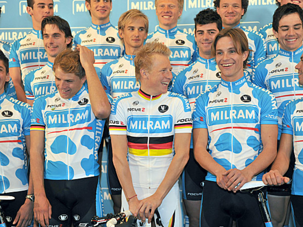 Neue Gesichter bei Milram Rad kicker