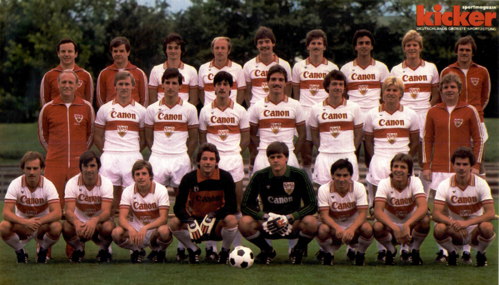 VfB Stuttgart Kader Bundesliga 1980/81 kicker