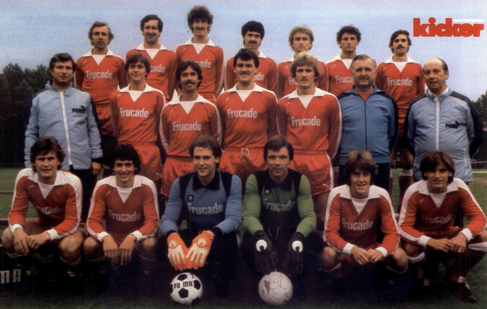 FC Augsburg Kader 2. Bundesliga 1980/81 kicker